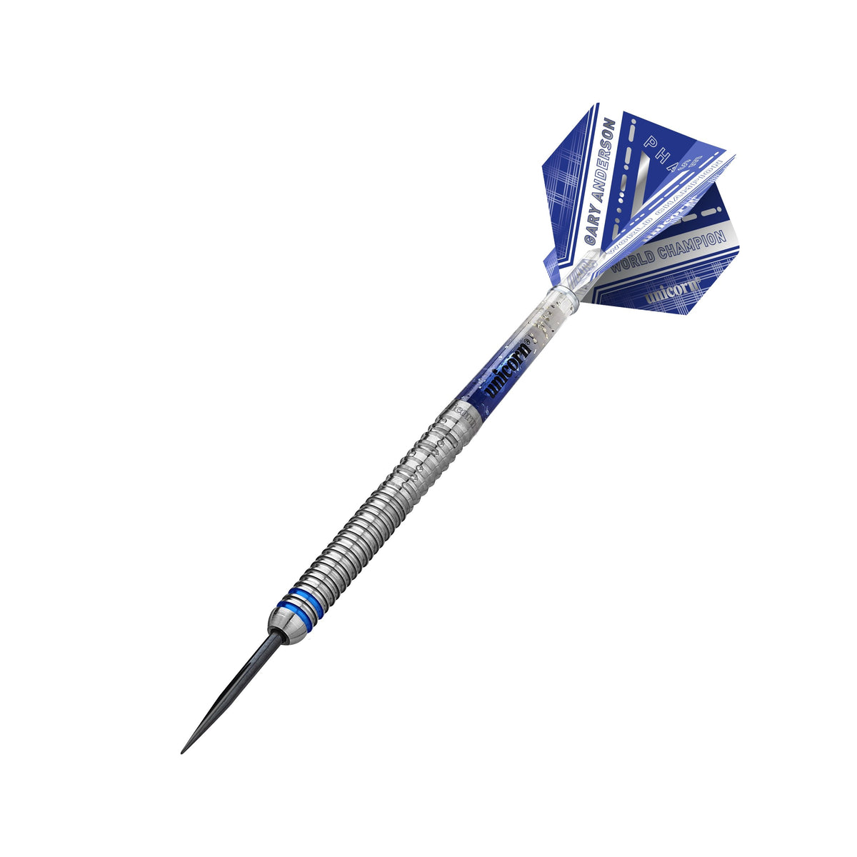 UNICORN GARY ANDERSON WORLD CHAMPION PHASE 5 90% STEEL TIP DARTS