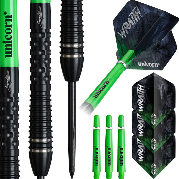 UNICORN GARY ANDERSON WRAITH 90% STEEL TIP DARTS