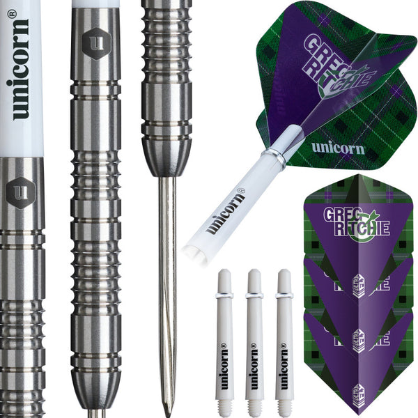 UNICORN GREG RITCHIE 23G 95% STEEL TIP DARTS