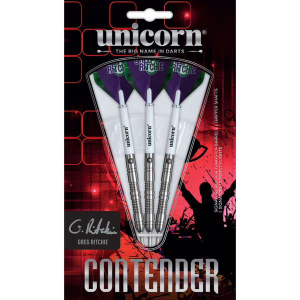 UNICORN GREG RITCHIE 23G 95% STEEL TIP DARTS