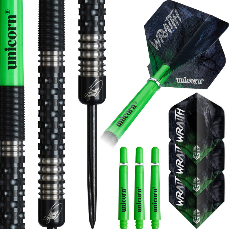 UNICORN JAMES WADE WRAITH 90% STEEL TIP DARTS