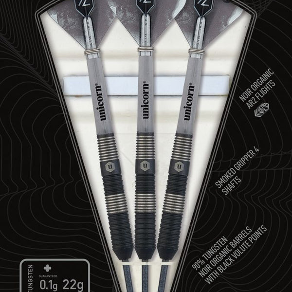 UNICORN NOIR STYLE 3 90% STEEL TIP DARTS
