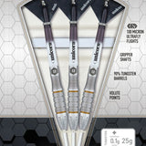 UNICORN PRO-TECH STYLE 5 90% STEEL TIP DARTS
