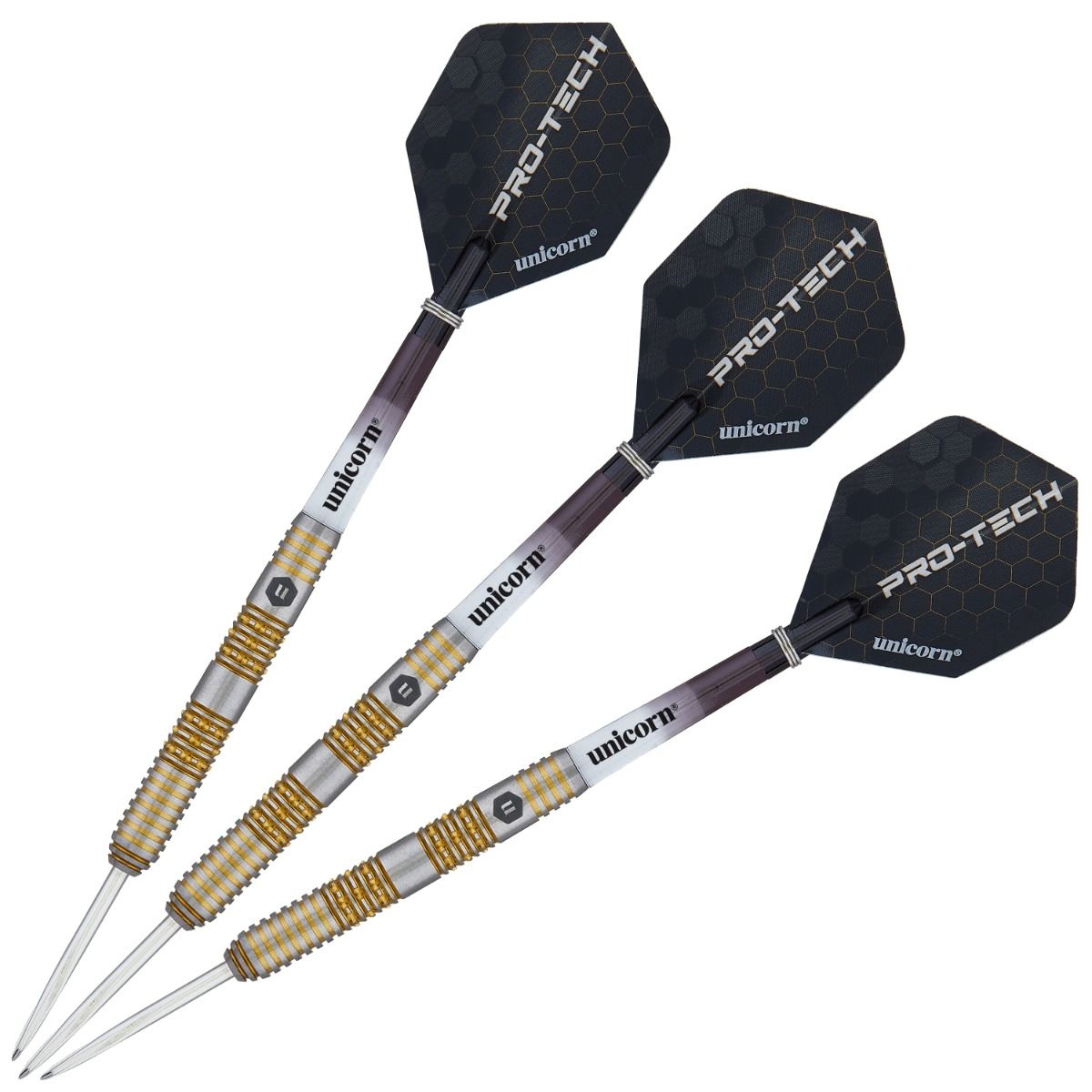 UNICORN PRO-TECH STYLE 6 90% STEEL TIP DARTS