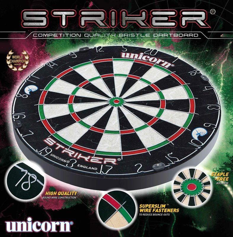 UNICORN STRIKER BRISTLE DARTBOARD