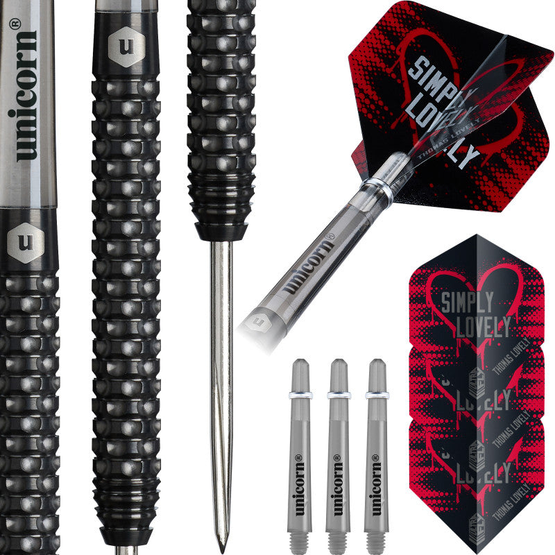 UNICORN THOMAS LOVELY 90% 23G STEEL TIP DARTS