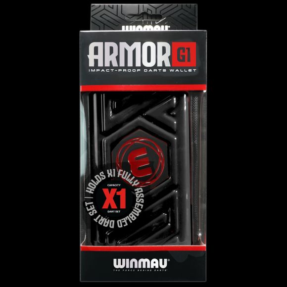 WINMAU ARMOR G1 DART CASE / WALLET - BLACK