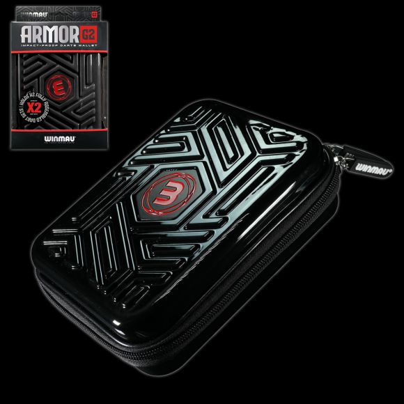 WINMAU ARMOR G2 CASE / WALLET - BLACK
