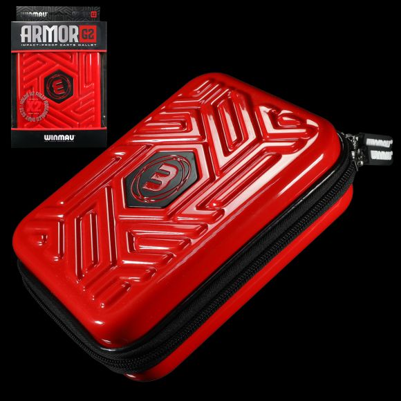 WINMAU ARMOR G2 DART CASE / WALLET - RED