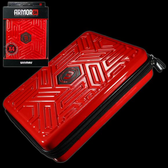 WINMAU ARMOR G4 DARTS CASE / WALLET - RED