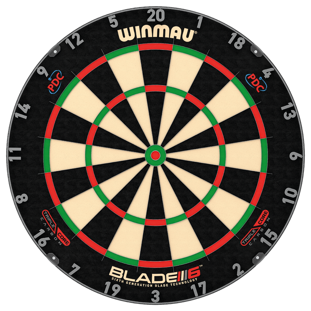 WINMAU BLADE 6 TRIPLE CORE DARTBOARD