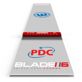 WINMAU CLEARZONE PVC DART MAT WITH INTEGRATED OCHE
