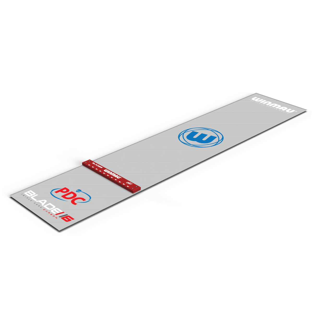 WINMAU CLEARZONE PVC DART MAT WITH INTEGRATED OCHE