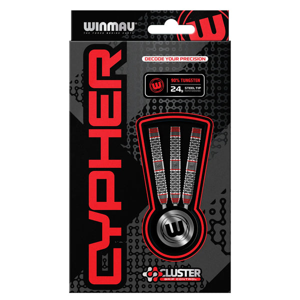 WINMAU CYPHER 90% STEEL TIP DARTS