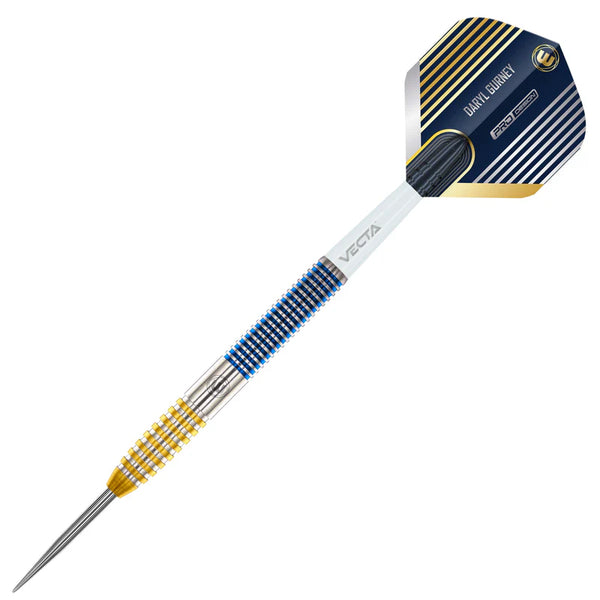 WINMAU DARYL GURNEY SC 1.0 SERIES 23G 90% STEEL TIP DARTS FULL SETUP