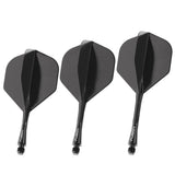 WINMAU FUSION NO.2 INTEGRATED FLIGHT & SHAFT - BLACK