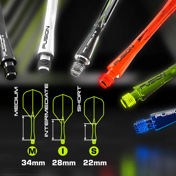 WINMAU FUSION NO.2 INTEGRATED FLIGHT & SHAFT