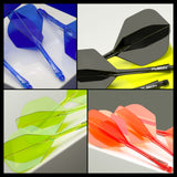 WINMAU FUSION NO.2 INTEGRATED FLIGHT SYSTEM - PURPLE