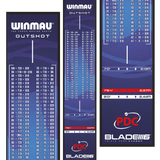 WINMAU OUTSHOT SOFT FEEL DART MAT