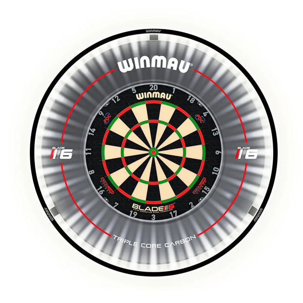 WINMAU PLASMA DARTBOARD LIGHT FULL SETUP
