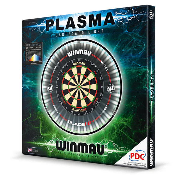 WINMAU PLASMA DARTBOARD LIGHT PACKAGING