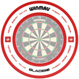 WINMAU PRO-LINE 2.0 RED DARTBOARD SURROUND