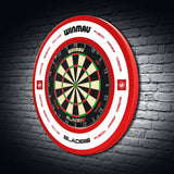 WINMAU PRO-LINE 2.0 RED DARTBOARD SURROUND