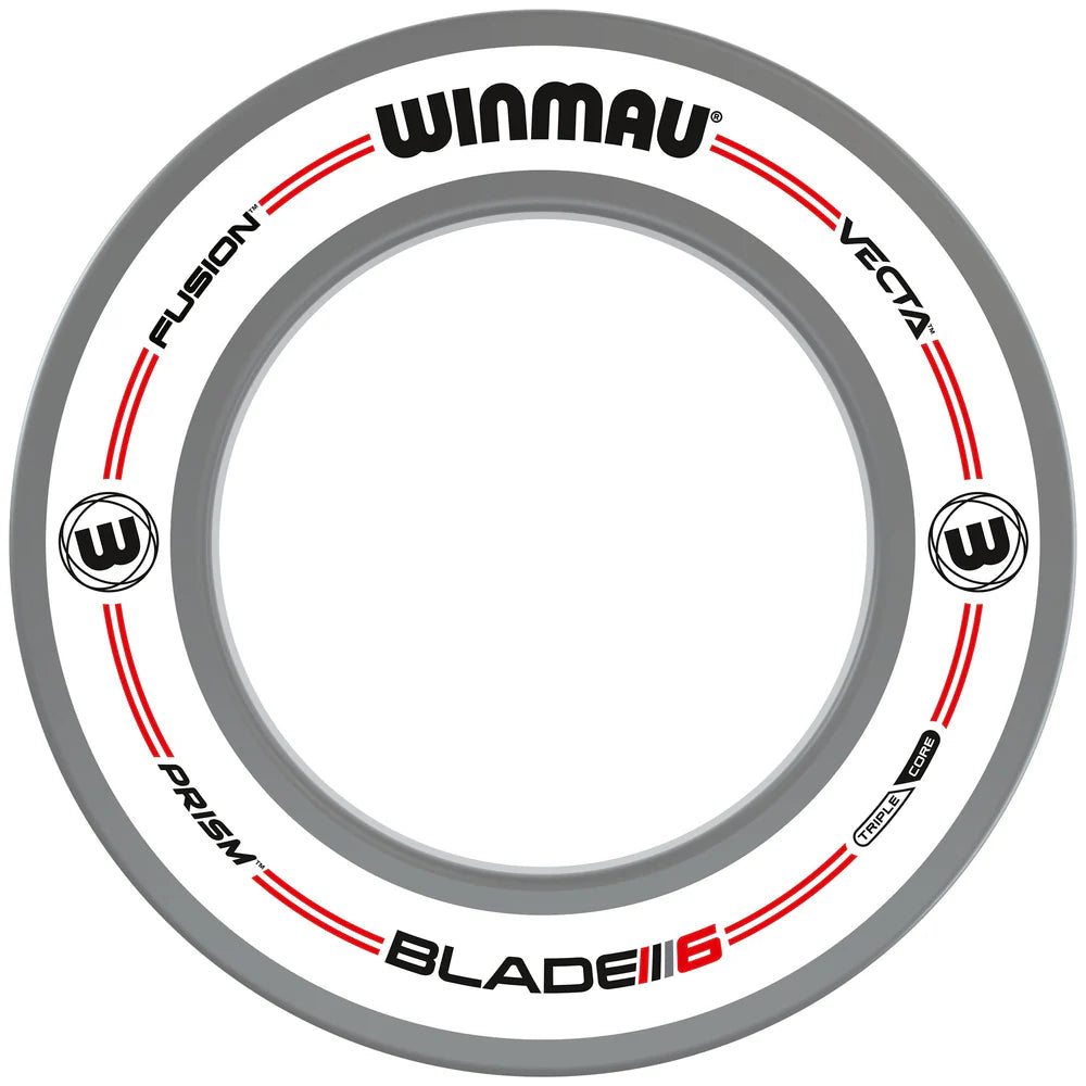 WINMAU PRO-LINE ORIGINAL WHITE DARTBOARD SURROUND