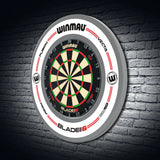WINMAU PRO-LINE ORIGINAL WHITE DARTBOARD SURROUND
