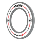 WINMAU PRO-LINE ORIGINAL WHITE DARTBOARD SURROUND