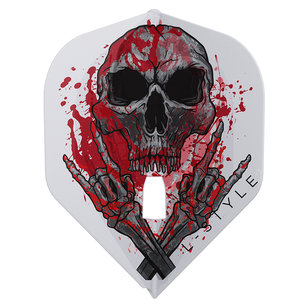 L-STYLE RYAN SEARLE L1 PRO V3 CLEAR WHITE DART FLIGHTS