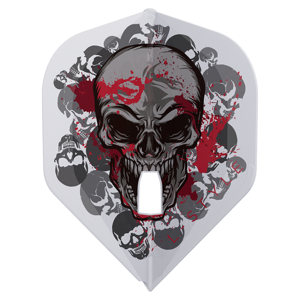 L-STYLE RYAN SEARLE L1 PRO V2 CLEAR WHITE DART FLIGHTS