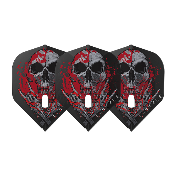 L-STYLE RYAN SEARLE L1 PRO V3 CLEAR BLACK DART FLIGHTS