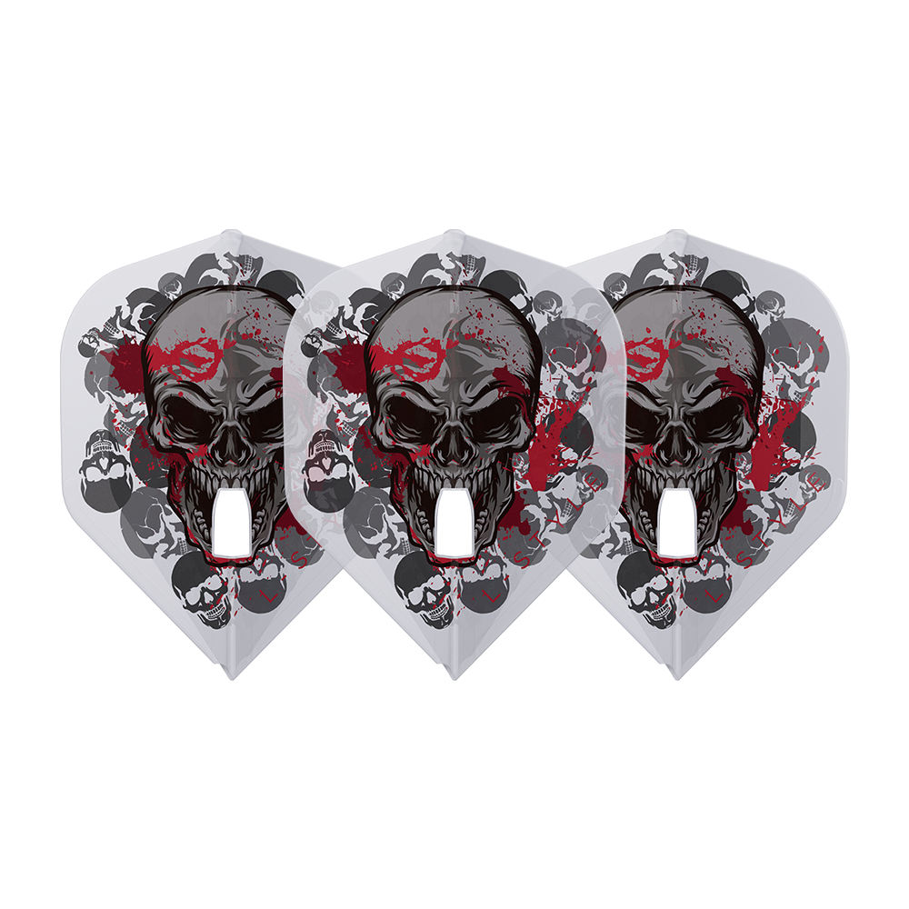 L-STYLE RYAN SEARLE L1 PRO V2 CLEAR WHITE DART FLIGHTS