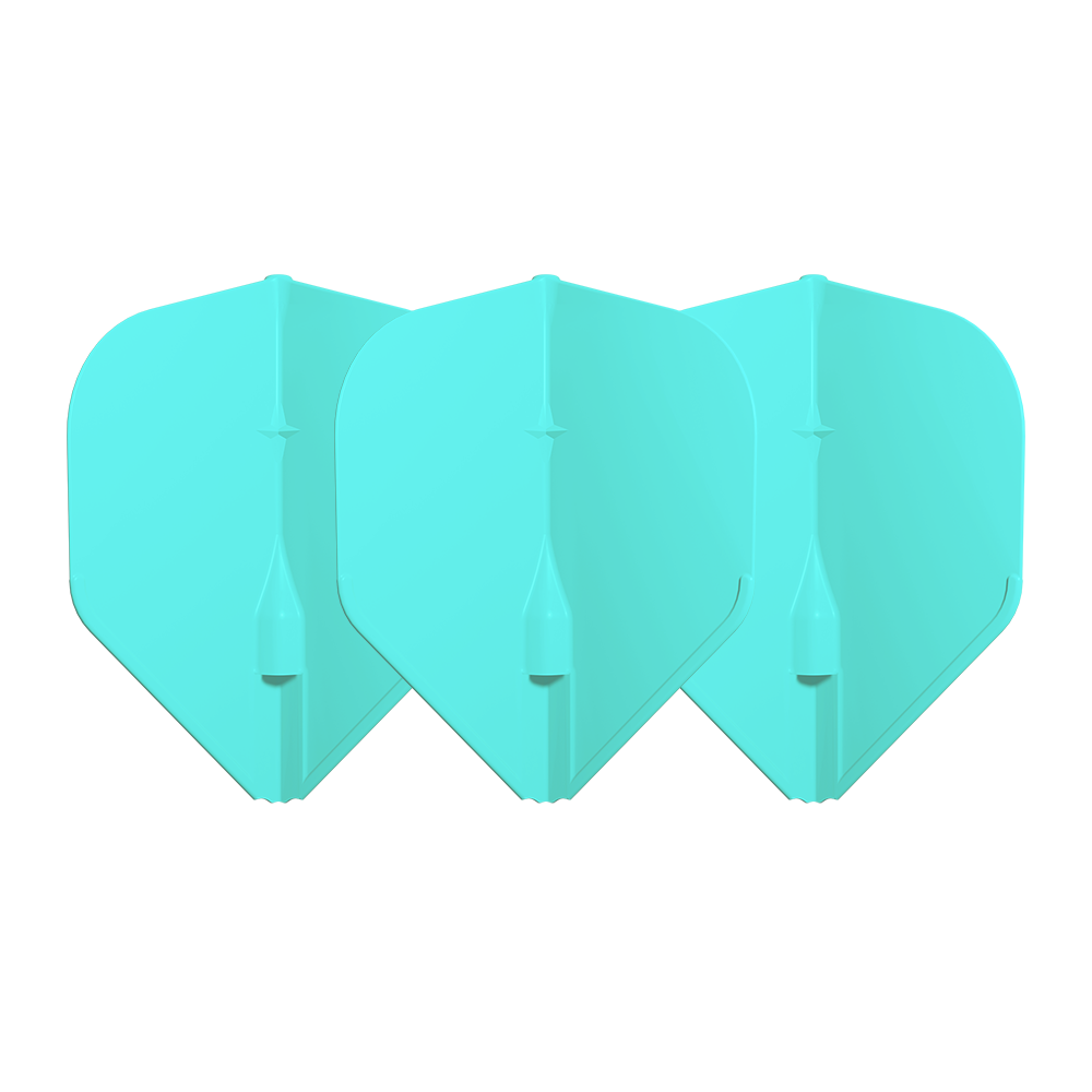 L-STYLE CHAMPAGNE EZ L1 STANDARD MIRACLE DART FLIGHTS