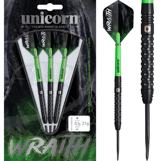 UNICORN WRAITH 90% STEEL TIP DARTS