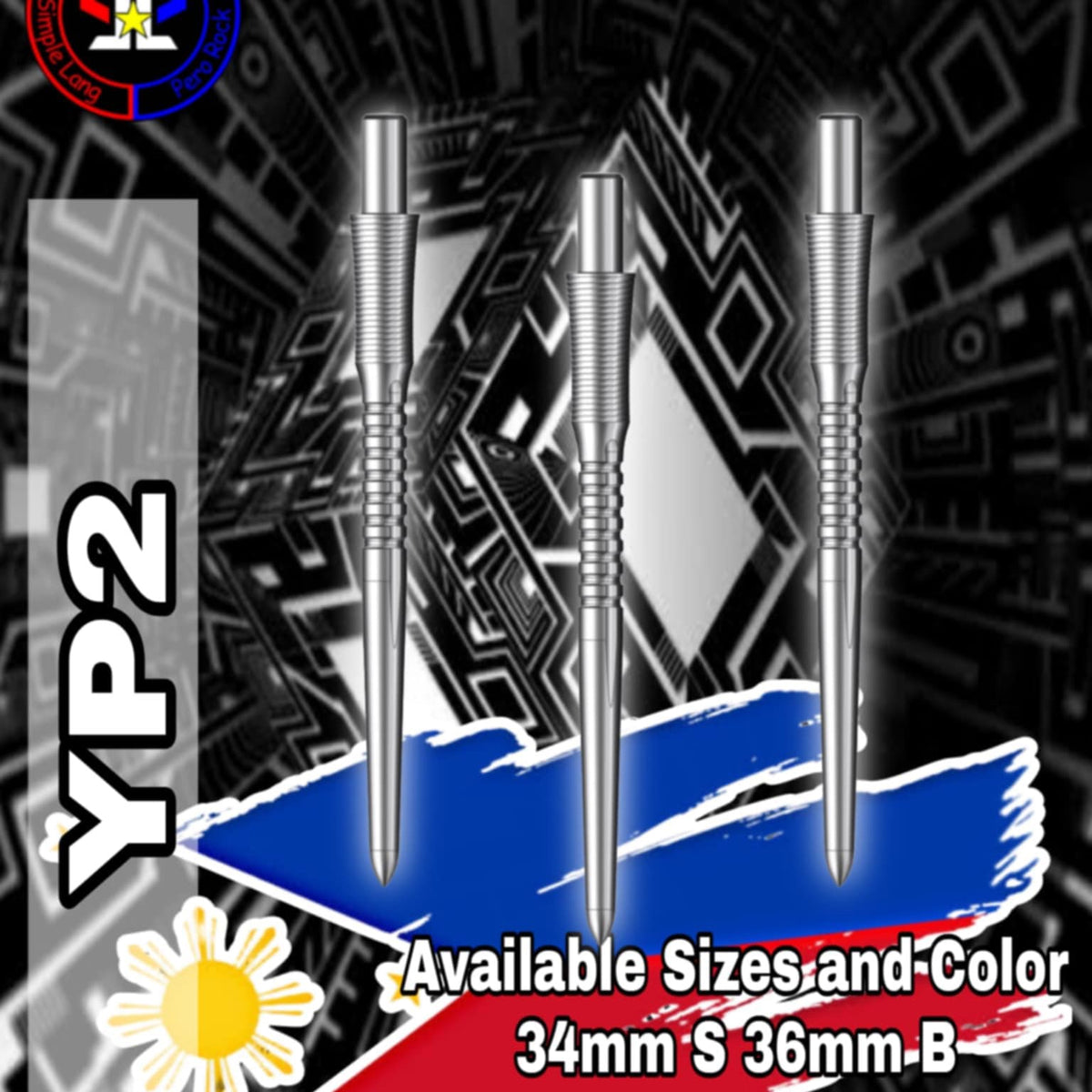 YAOYEAH YP2 STEEL TIP DART POINTS