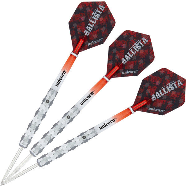 UNICORN BALLISTA STYLE 1 90% STEEL TIP DARTS