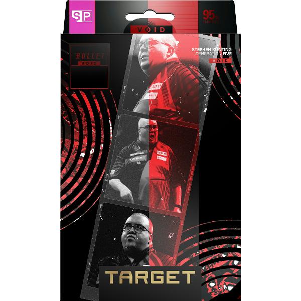TARGET STEPHEN BUNTING GEN 5 VOID 95% SP STEEL TIP DARTS