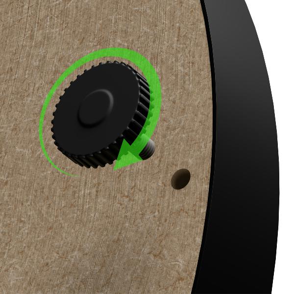 BULL'S NL ADVANTAGE BLACK DARTBOARD