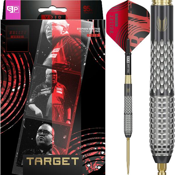 TARGET STEPHEN BUNTING GEN 5 VOID 95% SP STEEL TIP DARTS