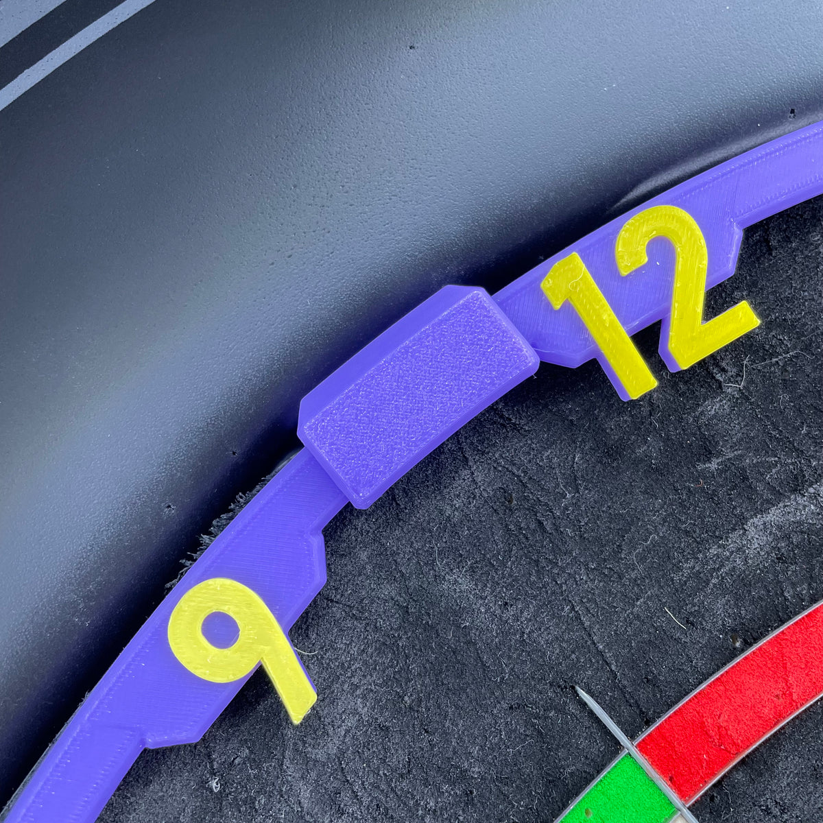 titan purple dart board number ring